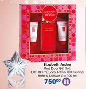 Elizabeth Arden Red Door Gift Set: EDT-100ml,Body Lotion-100ml & Bath & Shower Gel-100ml