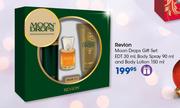 Revlon Moon Drops Gift Set: EDT-30ml, Body Spray-90ml & Body Lotion-150ml