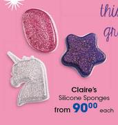 Claire's Silicone Sponges-Each