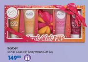 Sorbet Scrub Club VIP Body Wash Gift Box
