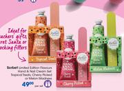 Sorbet Hand & Nail Cream Set Tropical Treats, Cherry Picked Or Melon Madness-Per Set