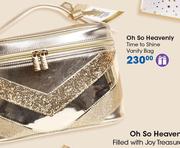 Oh So Heavenly Time To Shine Vanity Bag