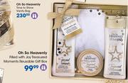 Oh So Heavenly Filled With Joy Treasured Moments Reusable Gift Box