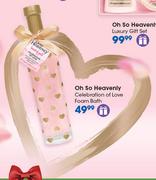 Oh So Heavenly Celebration Of Love Foam Bath