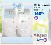 Oh So Heavenly Luxury Slipper Set
