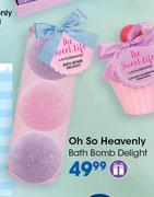 Oh So Heavenly Bath Bomb Delight