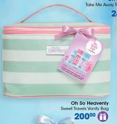 Oh So Heavenly Sweet Travels Vanity Bag