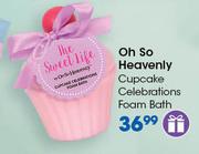 Oh So Heavenly Cupcake Celebrations Foam Bath