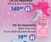 Oh So Heavenly Bath Time Fun Foam Bath Bubble Blower