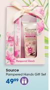 Source Pampered Hands Gift Set