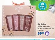 Be Boho White Jasmine Nail & Hand Cream Gift Set