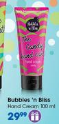 Bubbles 'N Bliss Hand Cream-100ml
