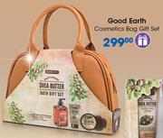 Good Earth Cosmetics Bag Gift Set