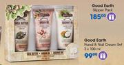 Good Earth Hand & Nail Cream Set-3X100ml