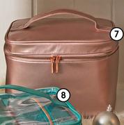 Clicks Pale Garden Rose Gold Vanity Bag