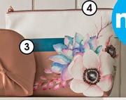 Clicks Pale Garden Floral Cosmetics Purse