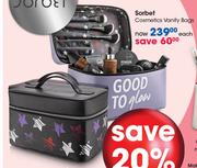 Sorbet Cosmetics Vanity Bags-Each