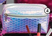 Clicks Iridescent Cosmetics Bag