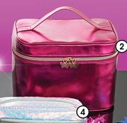 Clicks Ultraviolet Vanity Bag Red