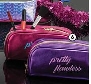 Clicks Ultraviolet Pretty Flawless Cosmetics Bags-Each