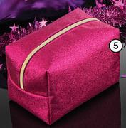 Clicks Ultraviolet Cosmetics Bag Red