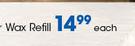 Clicks Ceramic Oil Burner Wax Refill-Each
