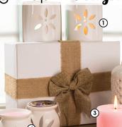 Clicks Ceramic Oil Burner With Scented Wax-Each