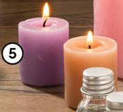 Small Votive Candles Assorted Colours-Each