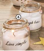 Candles In Glass Jar-Each