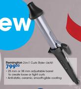 Remington 2-In-1 Curls Styler C167E1
