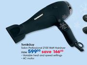 Toni&Guy Salon Professional 2100 Watt Hairdryer