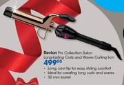 Revlon Pro Collection Salon Long Lasting Curls And Waves Curling Iron