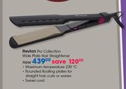 Revlon Pro Collection Wide Plate Hair Straightener