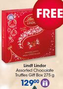 Lindt Lindor Chocolate Truffles Gift Box-275g