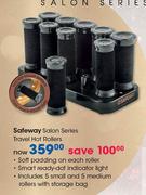 Safeway Salon Series Travel Hot Rollers