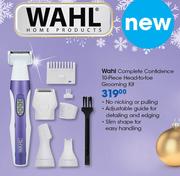 wahl complete confidence personal grooming kit