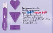 Remington Wet Or Dry Bikini Trimmer WPG4010C