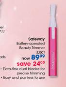 Safeway Battery Operated Beauty Trimmer(S3901)