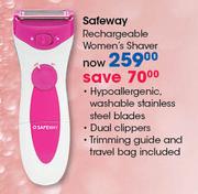 Safeway Rechargeable Women's Shaver