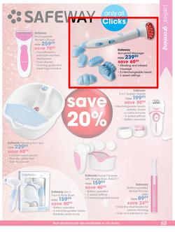 Clicks : Christmas Gift Guide (7 Nov - 24 Dec 2018), page 65