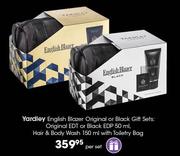 Yardley English Blazer Original Or Black Gift Sets-Per Set