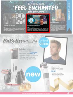 Clicks : Christmas Gift Guide (7 Nov - 24 Dec 2018), page 81