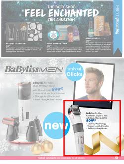 Clicks : Christmas Gift Guide (7 Nov - 24 Dec 2018), page 81