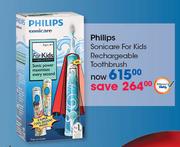 Philips Sonicare For Kids Rechargeable Toothbrush