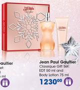 Jean Paul Gaultier Classique Gift Set EDT 50ml And Body Lotion 75ml