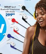MStuff Sport Bluetooth Earphones With Hooks