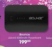 Bounce Juiced 6000mAh Powerbank
