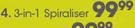 Clicks Smartlife 3 In 1 Spiraliser