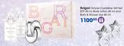 Bvlgari Omnia Crystalline Gift Set EDT 40ml, Body Lotion 40ml And Bath & Shower Gel 40ml