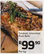 Smoked Uncooked Pork Belly-Per Kg